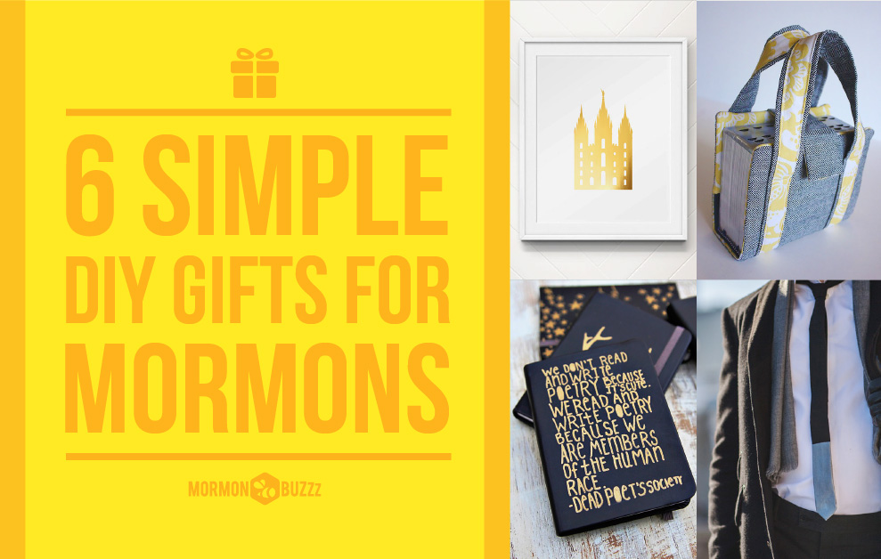 6 Simple DIY Gifts for Mormons