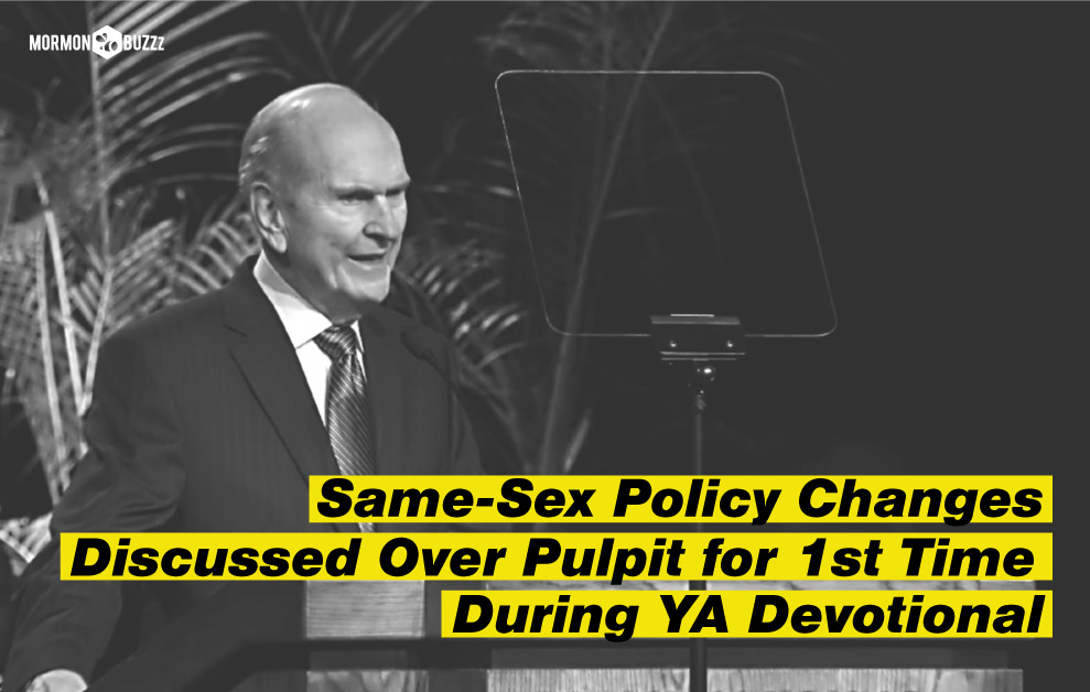 Same-Sex Policy Changes Discussed Over Pulpit for 1st Time During YA Devotional